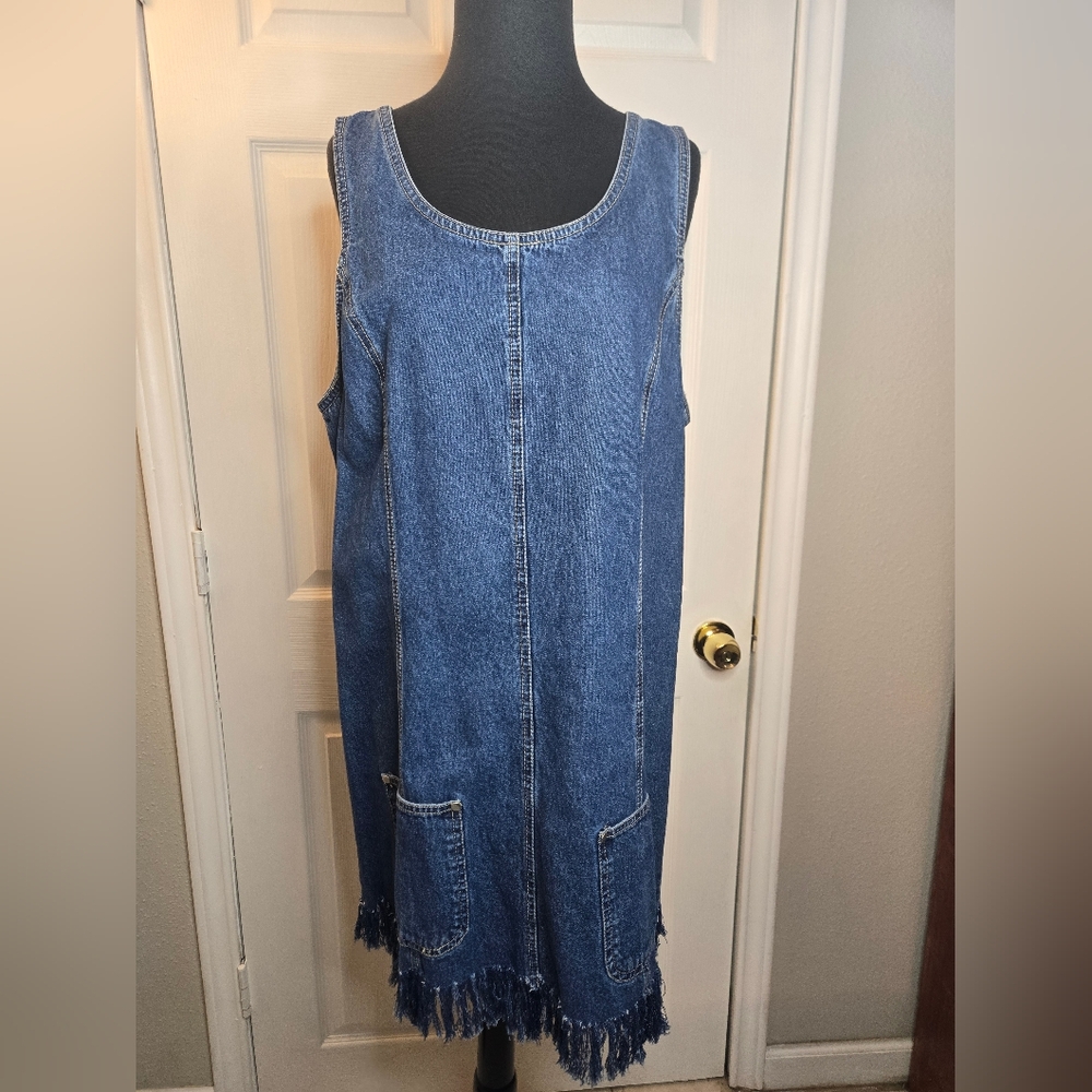 Vintage denim dress